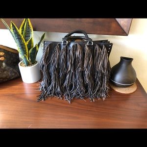 Authentic Prada Napa Fringe Tote👜See Description